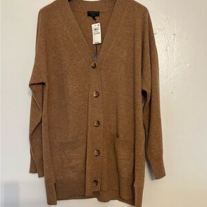 Charter Club Tan Cashmere Cardigan